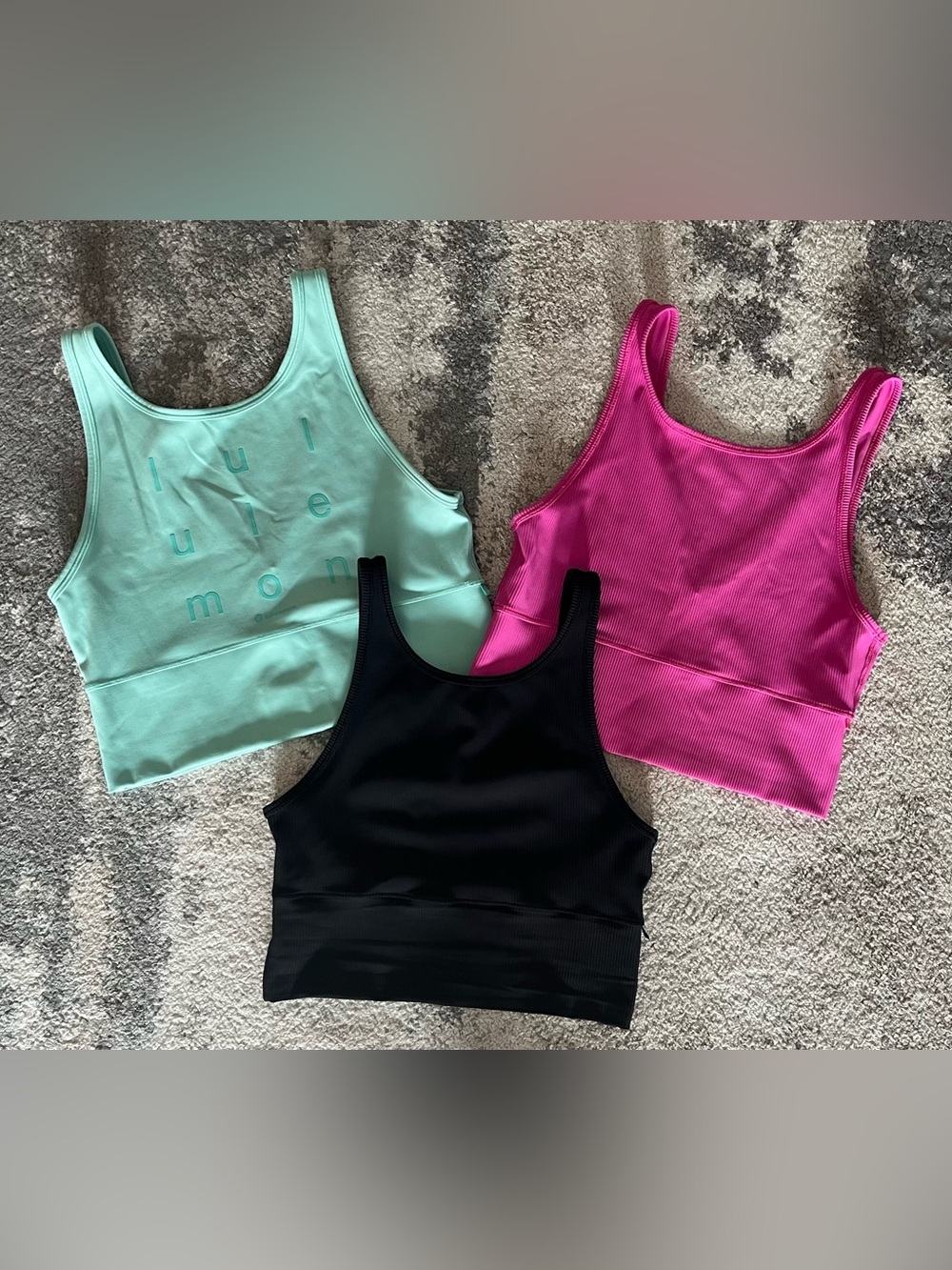 lululemon athletica Bundle- Power Pivot Tank Tops - Size 8/10
